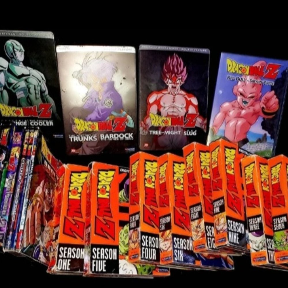 Dragon Ball Z Season 1&3 left.And GT Seasons.